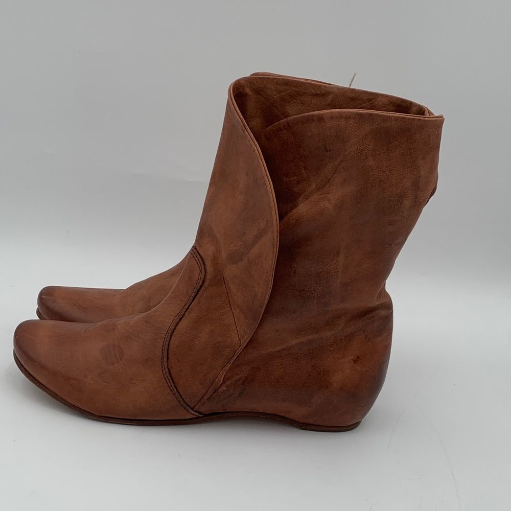 Clif Factor Brown Leather Ankle Boots | Made in Italy | EU 39 - Picture 5 of 12